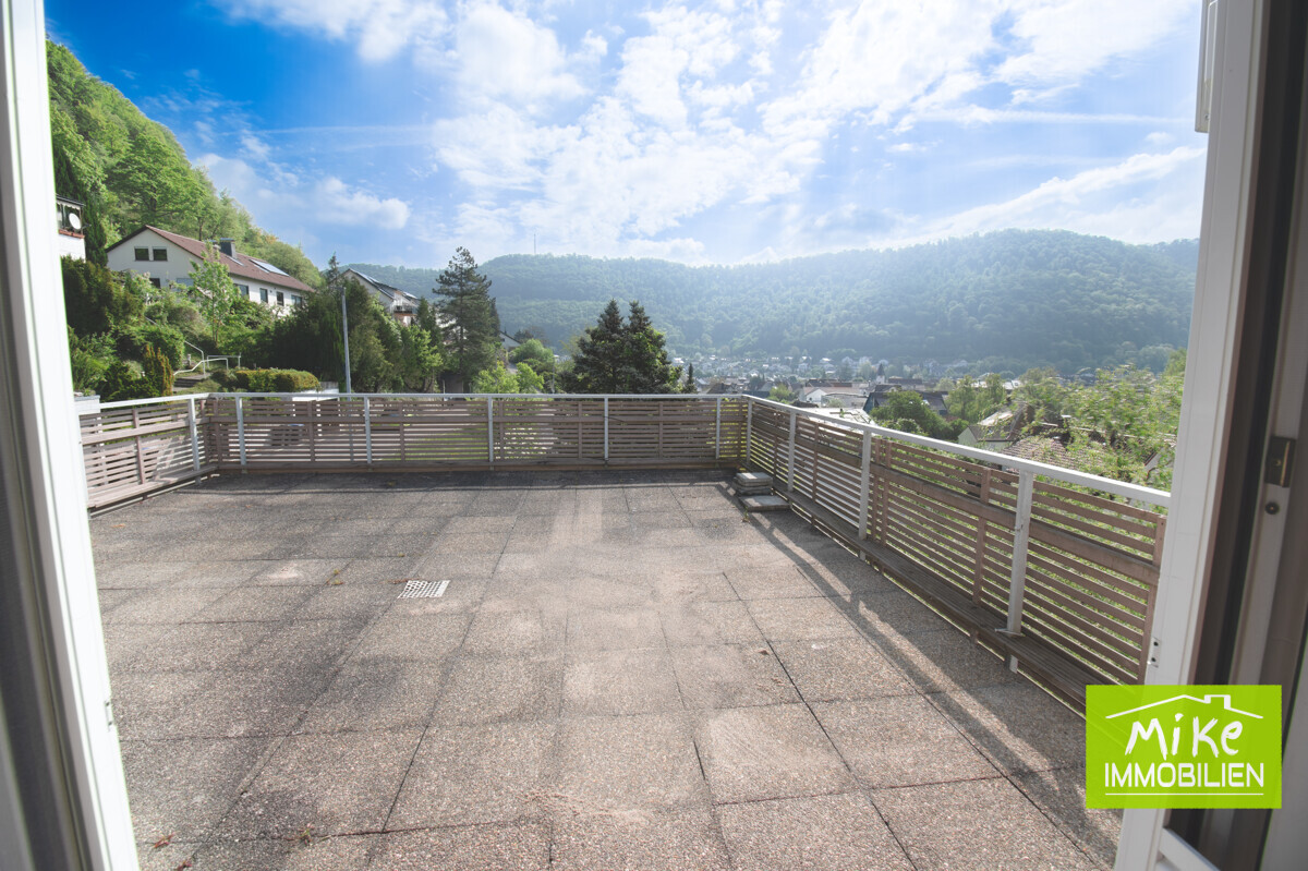 Weitblick von der Terrasse