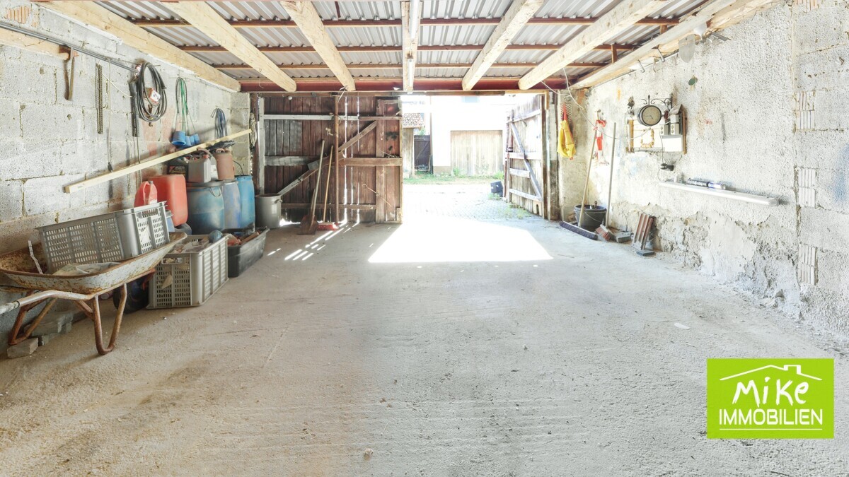 Garage innen