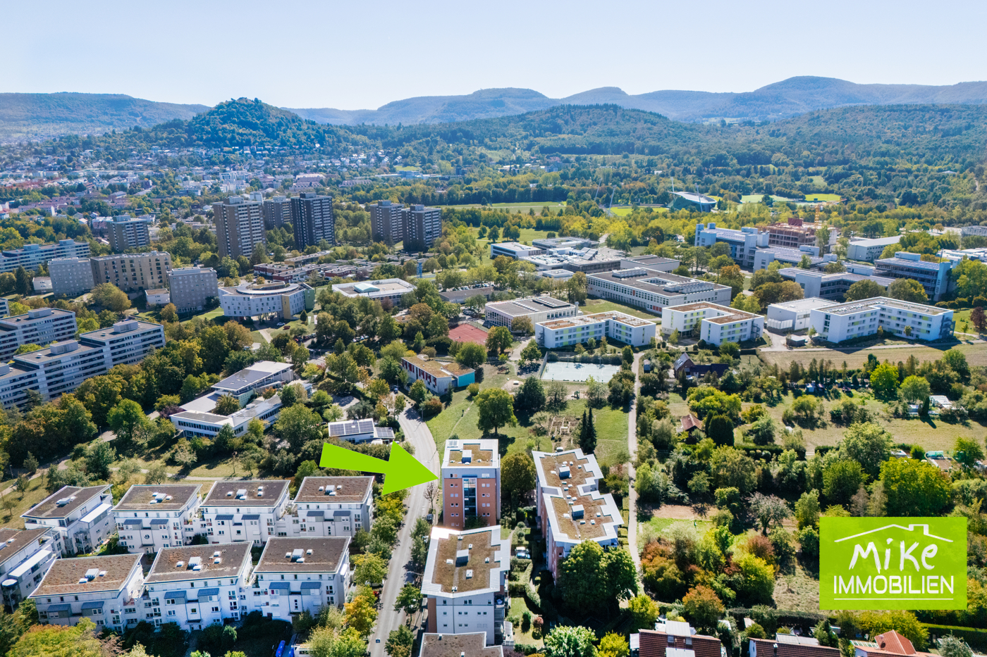 Hervorragende Lage von Reutlingen