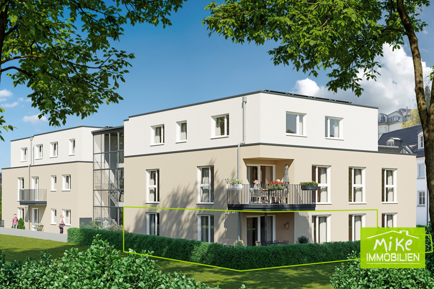 Wohnung 5 Haus 2 markiert