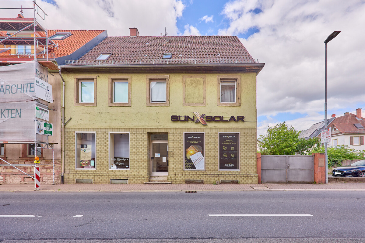 959 m² Grundstück im Ortskern von Hirschberg-Großsachsen – mit Wohn- und Geschäftshaus – Bild 1