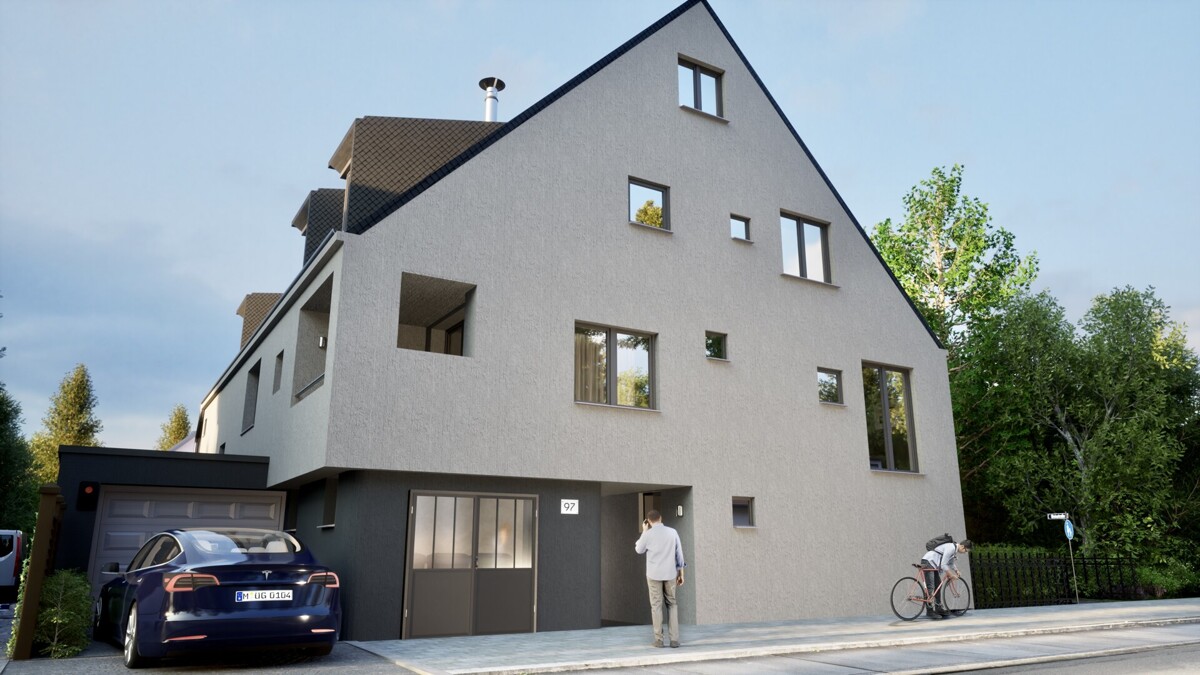 Baugrundstück mit vorhandenen Planungsunterlagen in München – Bild 2
