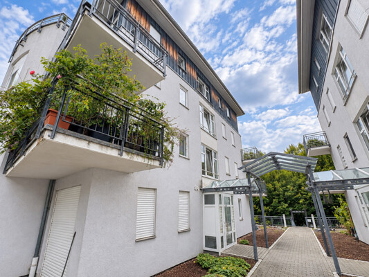 Charmante 1-Zimmer-Wohnung mit Balkon und Stellplatz