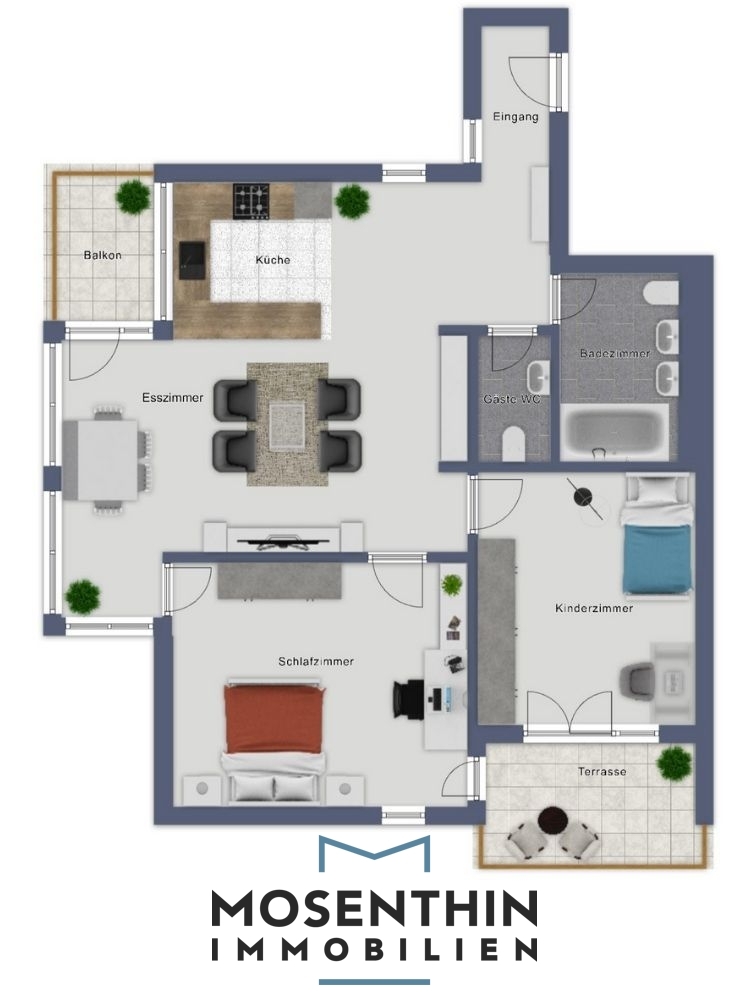 Grundrissplan