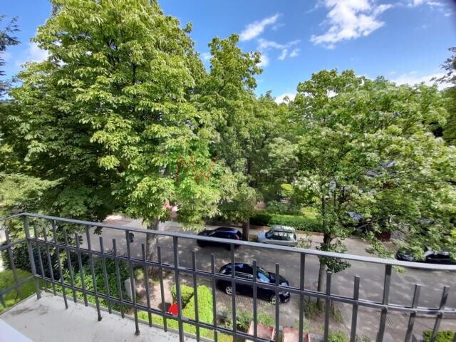 Blick vom Balkon