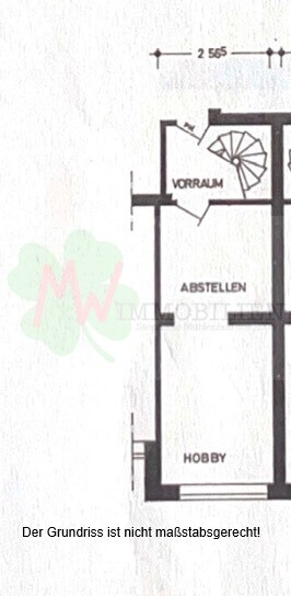 Grundriss Keller