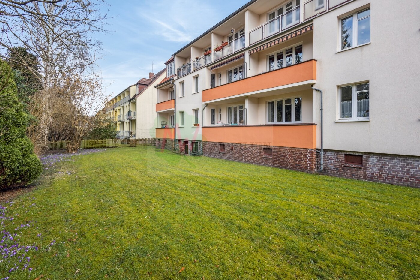 Rückseite des Hauses