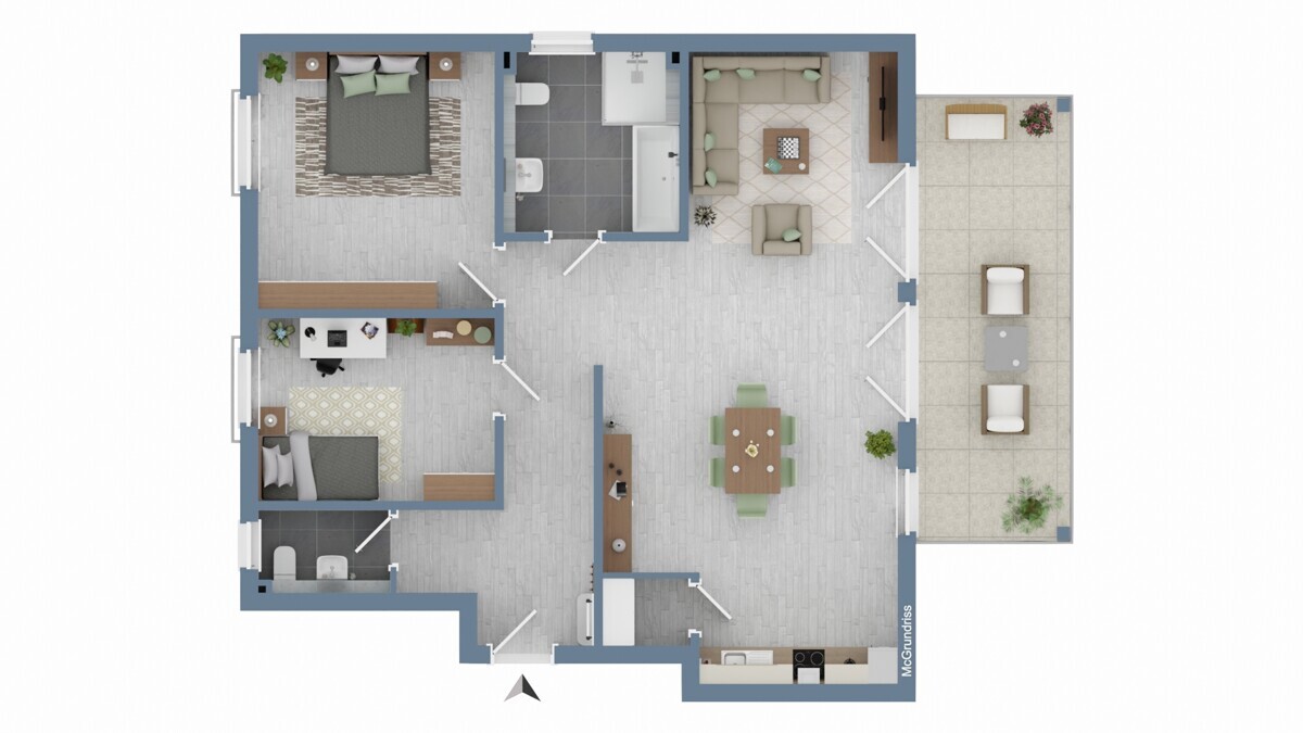 Wohnung 1/3/5