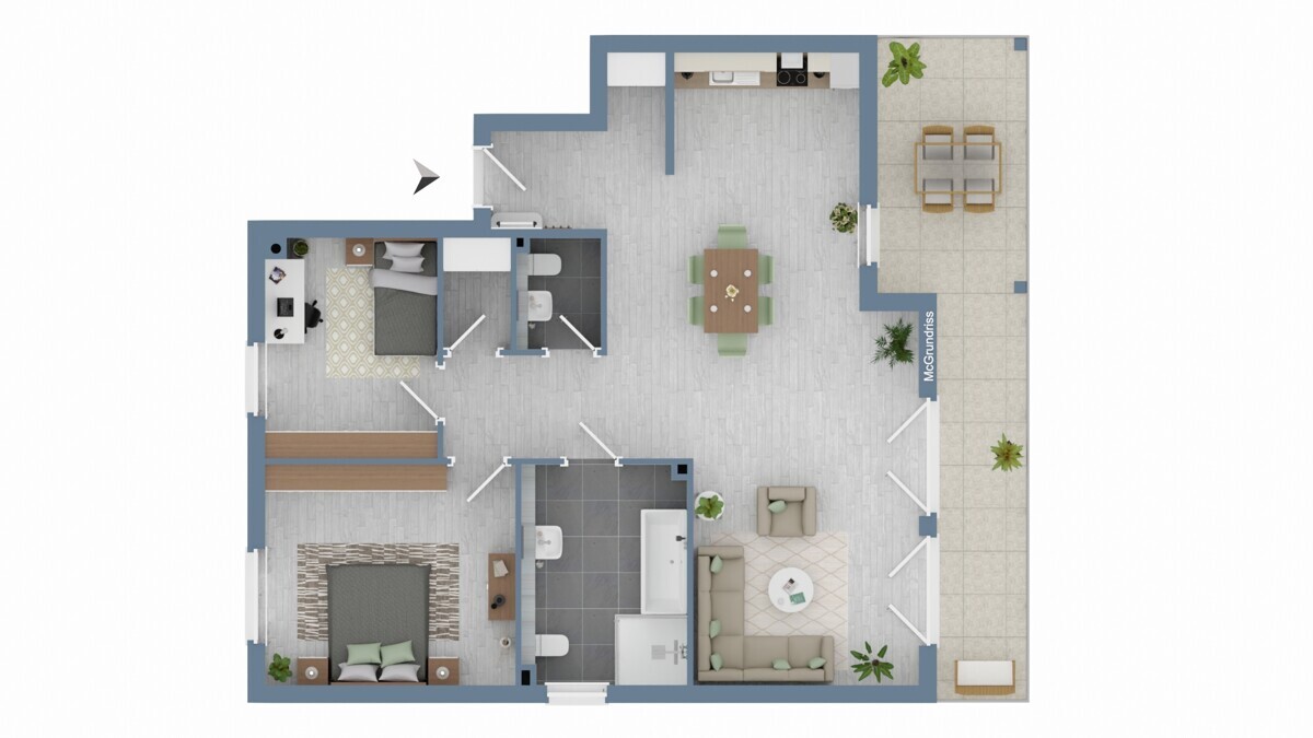 Wohnung 2/4/6