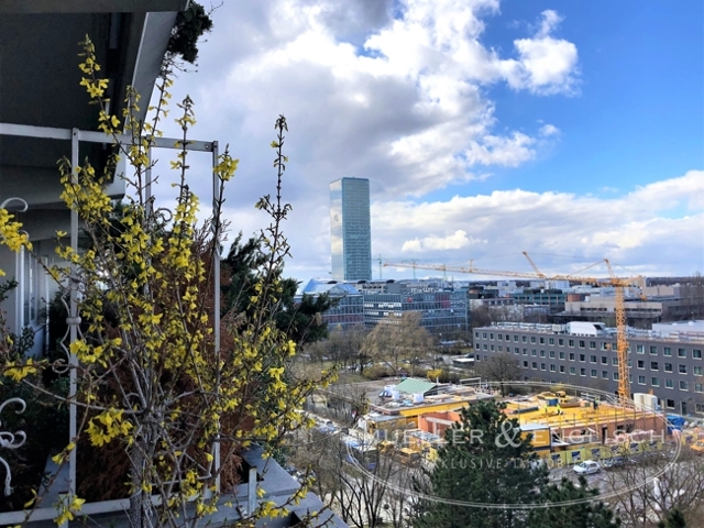 Blick vom West-Balkon