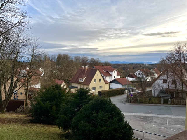 Bergblick vom Balkon