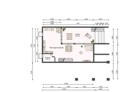 Grundriss Tiefgeschoss