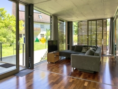 relaxter Blick in die Natur