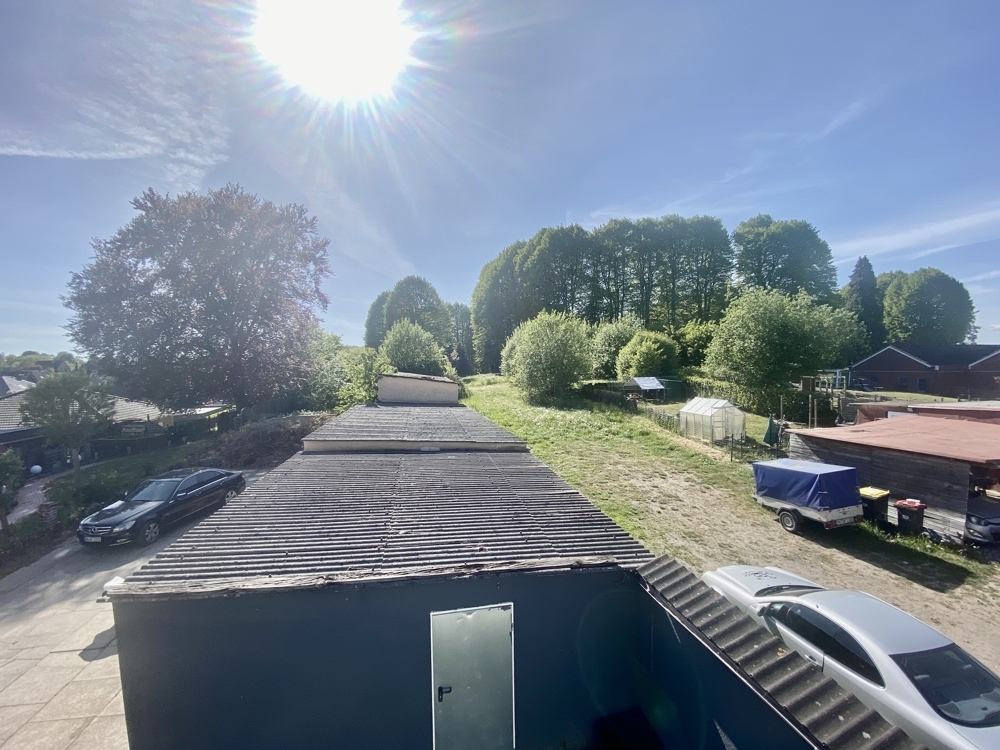 Blick vom Balkon