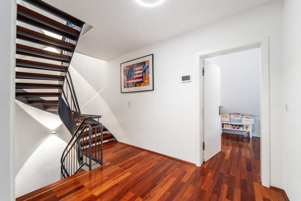 Helles, offenes Treppenhaus