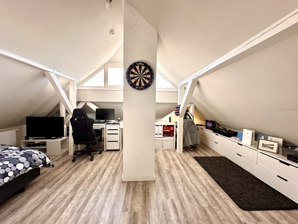 Offenes Wohnen im Dachgeschoss