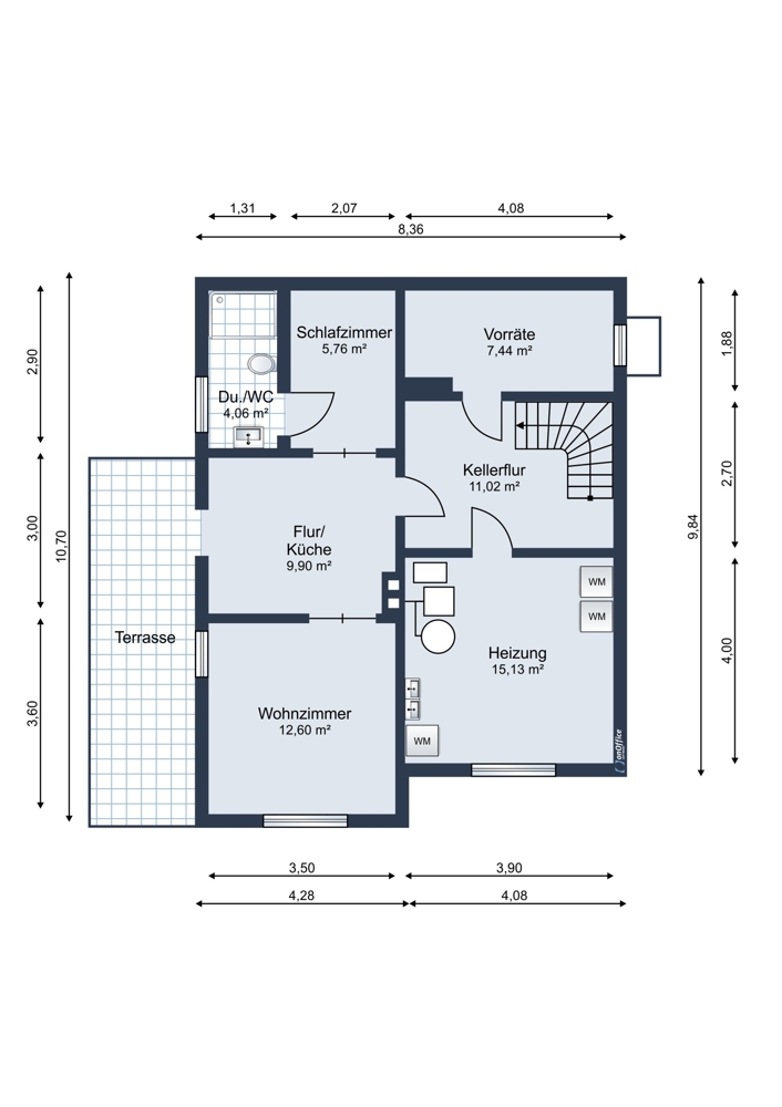 Grundriss Kellergeschoss