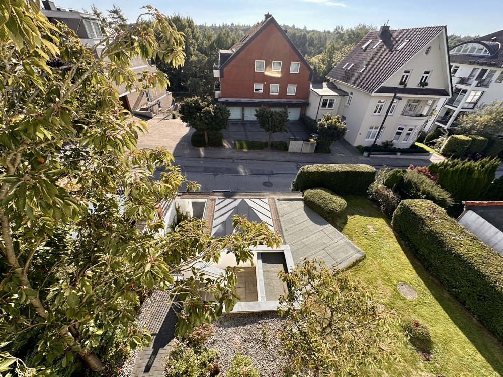 Ausblick vom Balkon im OG