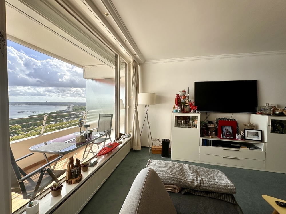 Aussicht genießen vom Sofa aus