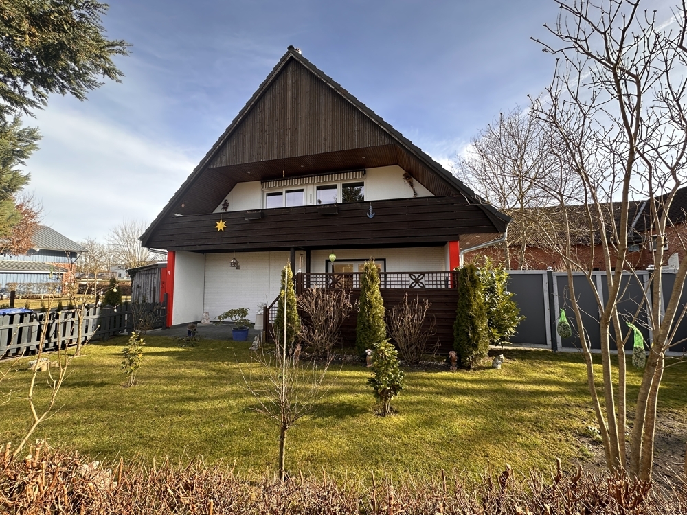 Straßenansicht des Hauses