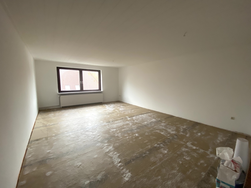 Schlafzimmer in der Sanierung