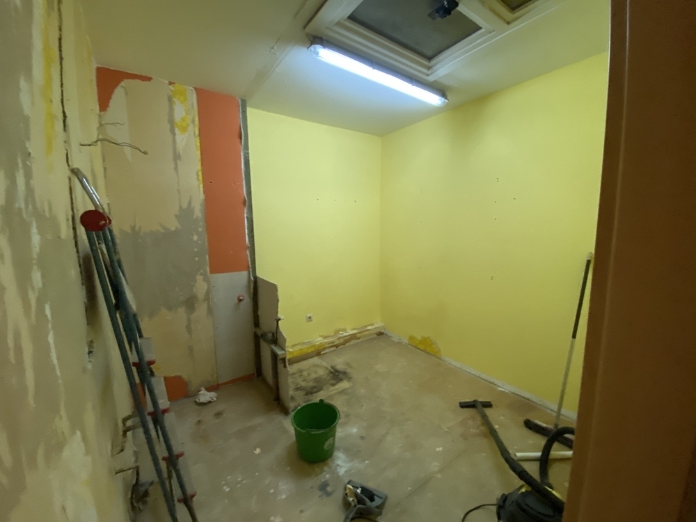 gr. Abstellr. in der Sanierung