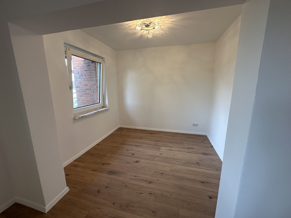 Blick in das Schlafzimmer