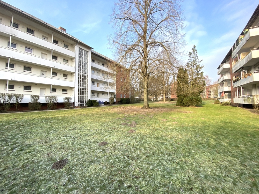 Rückseite des Hauses