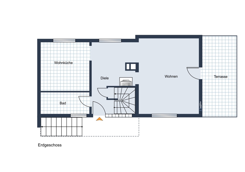 Grundriss Erdgeschoss
