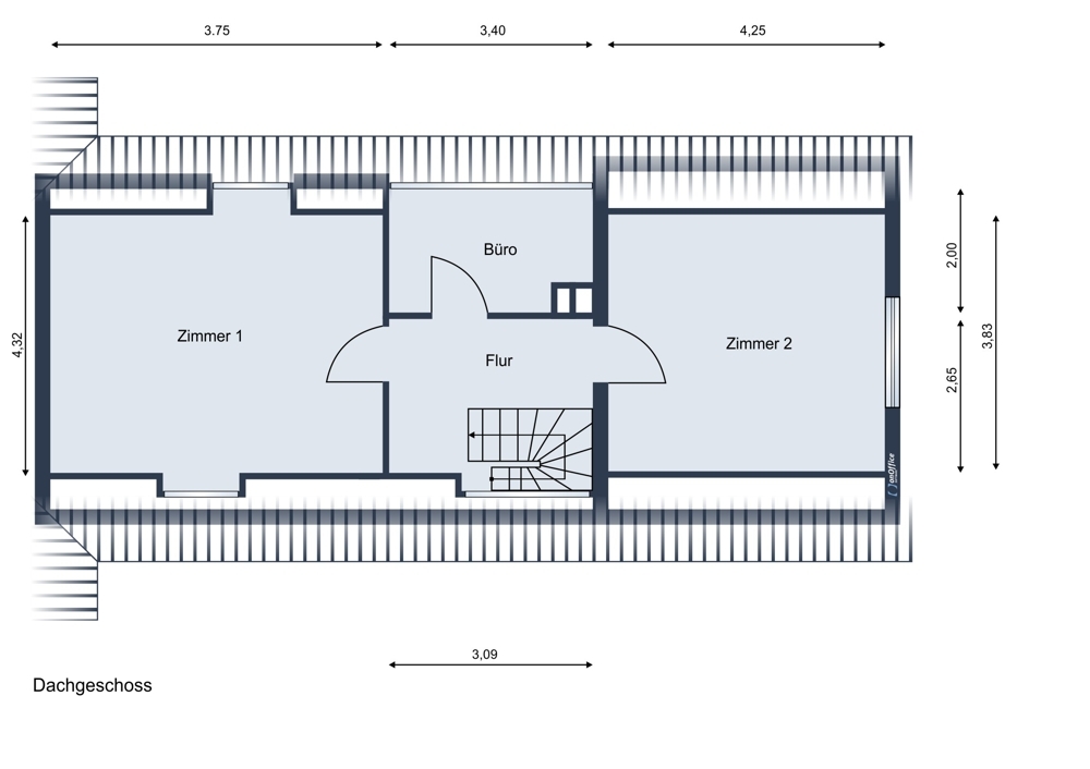 Grundriss Dachgeschoss