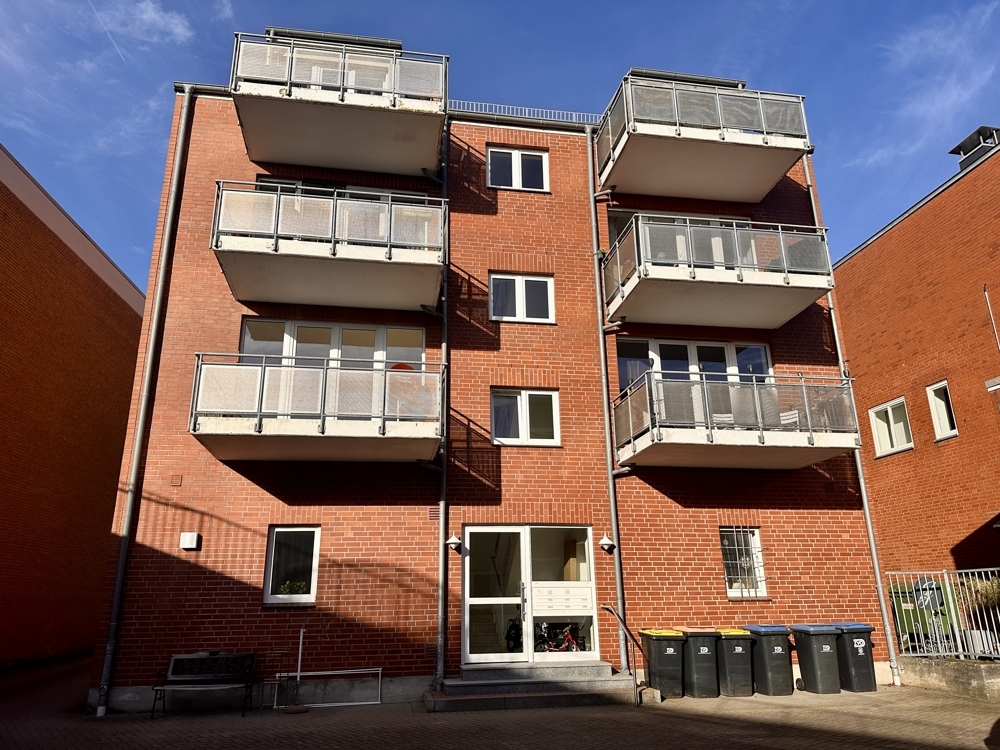 Rückansicht des Hauses