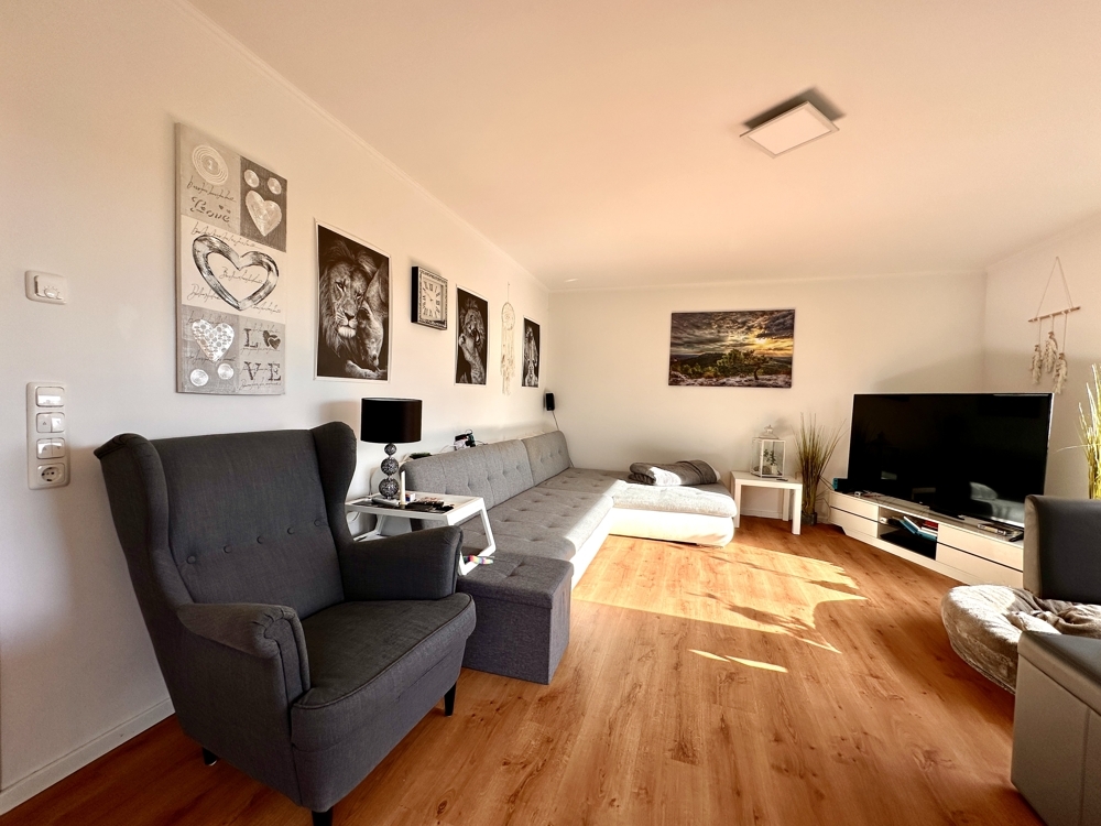 Wohnzimmeridylle im Erdgeschoss.