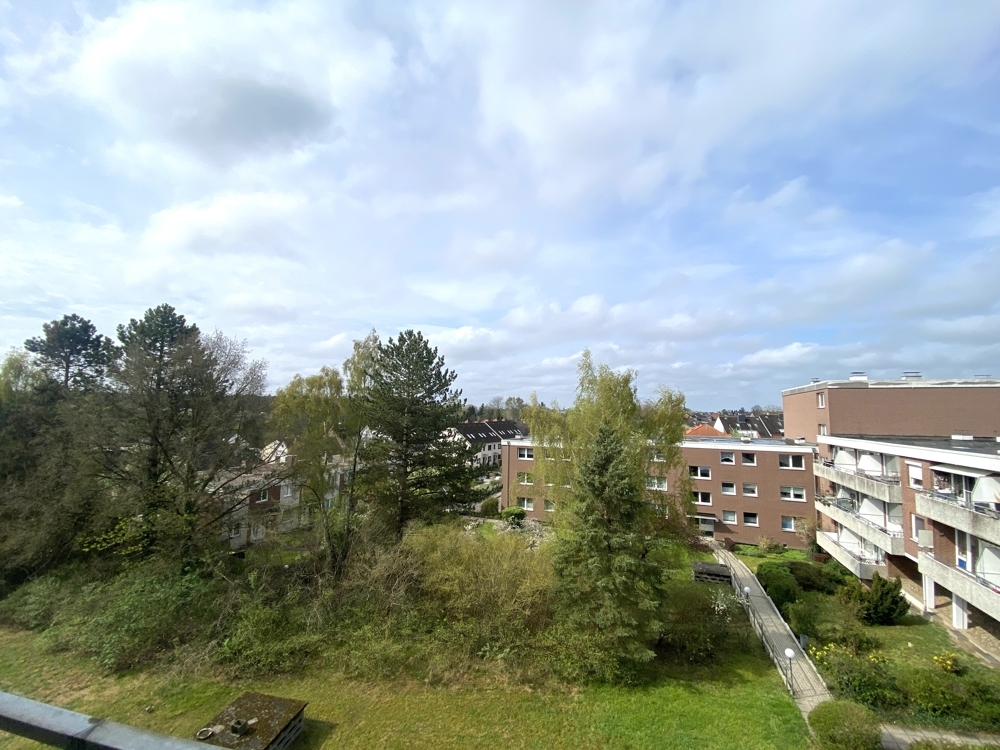 Blick vom Balkon
