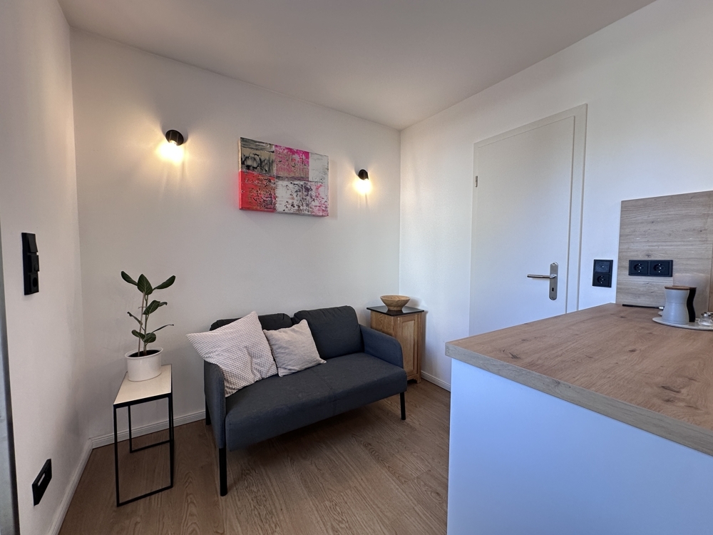 Gemütliche Sofa-Ecke in der Küche