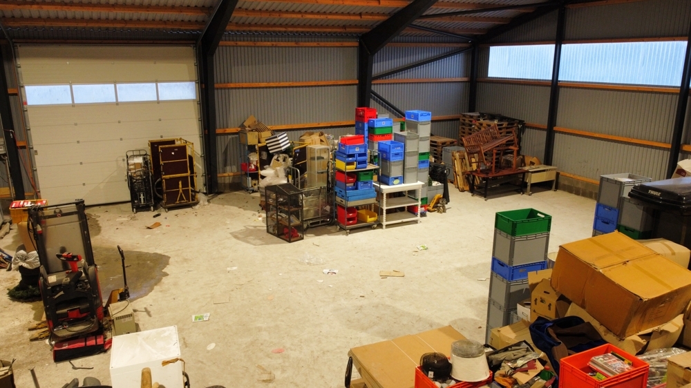 hohes Einfahrtstur
