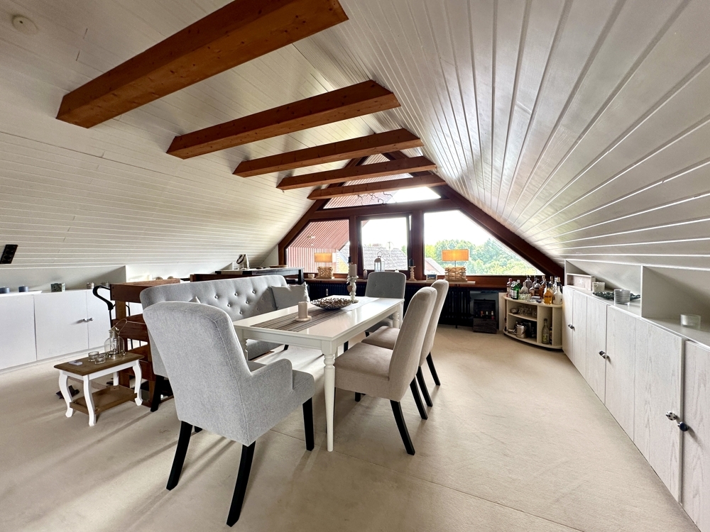 Ausgebauter Dachboden als Highlight des Hauses