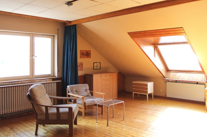 Wohnraum im Dachgeschoss