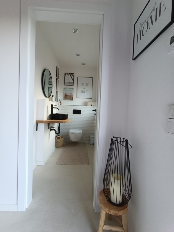 Sanitärbereich für Gäste