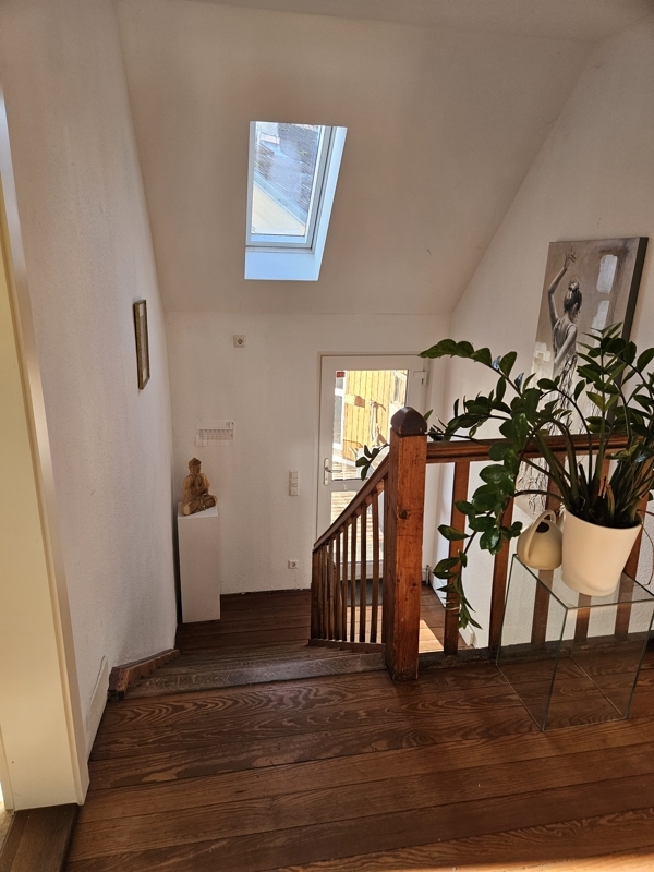 Treppenhaus von oben