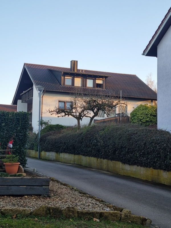 Ansicht Zufahrt Straße
