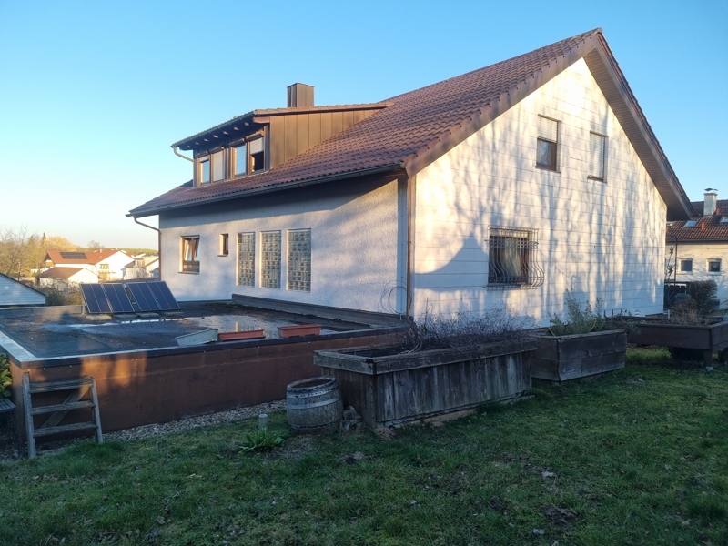 Ansicht vom Garten