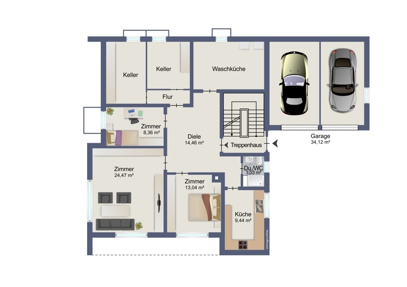 Grundriss EG
