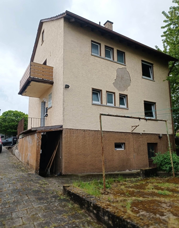 Ansicht von hinten