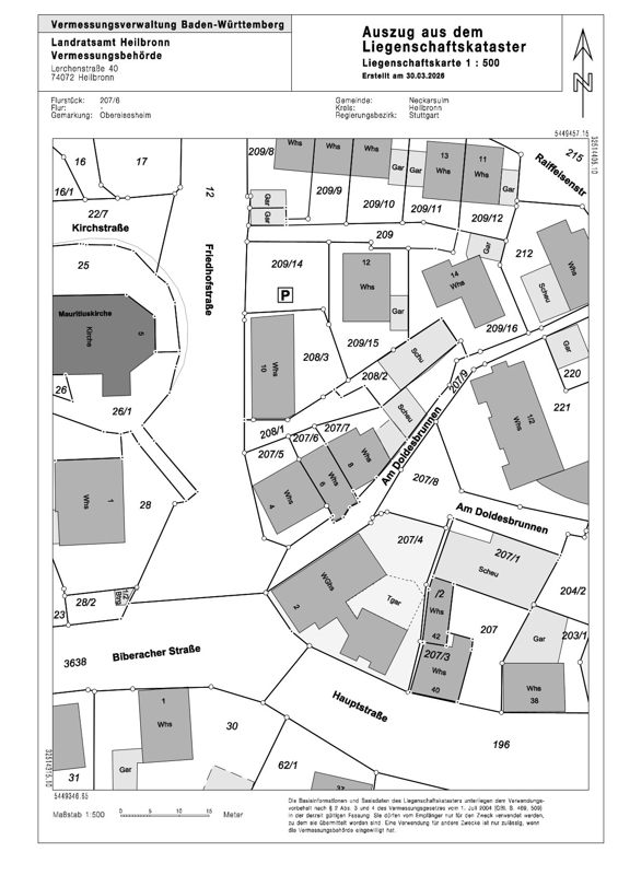 Lageplan