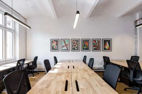 Moderner Coworking Arbeitsbereich