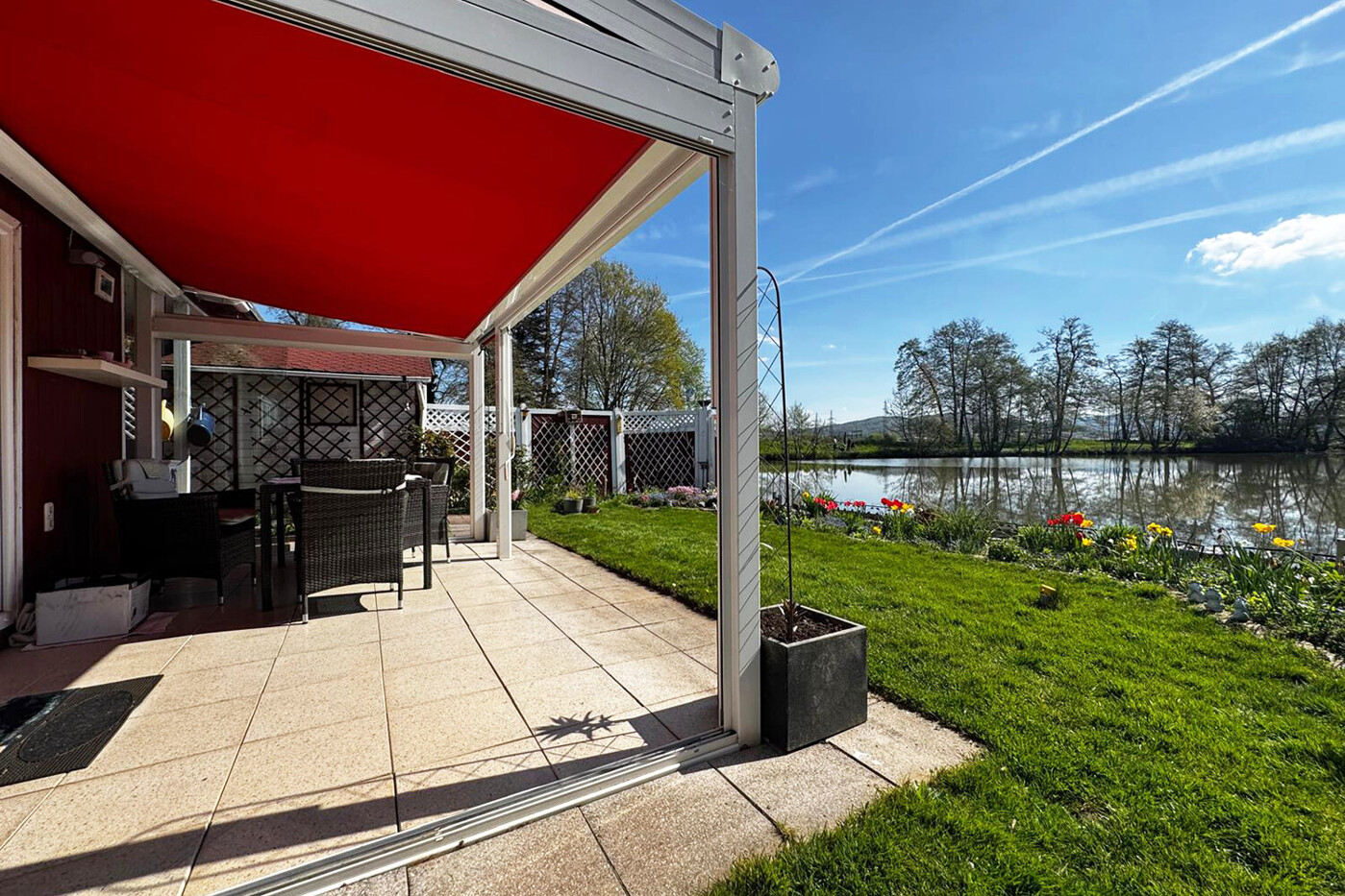 Terrasse mit Blick 