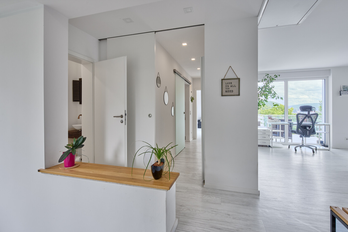 Flur zur Master Suite