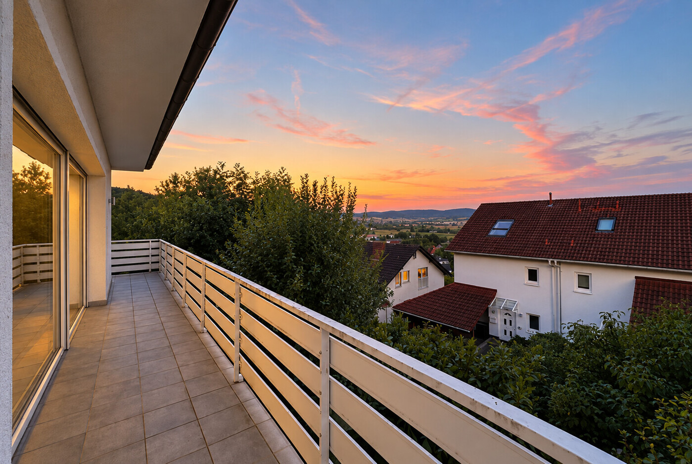 Balkon Ausblick