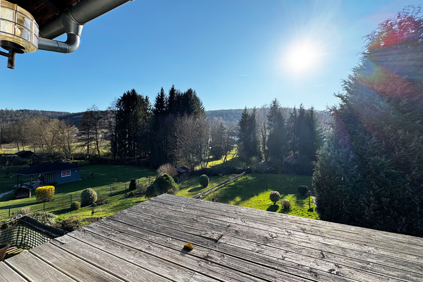 Weitblick Balkon