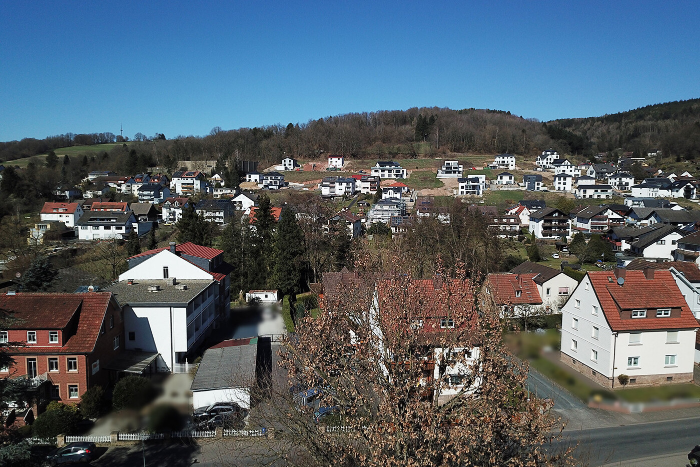 Beispiel Ausblick aus der 3. Etage